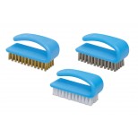 Three Finger Nail Brushes