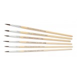 Round Camel Hair Artist Brushes