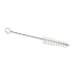 Tapered Stiff White Nylon Bristle Tube or Spout Brush