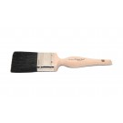 Triple Thick Black Bristle Paint Brushes