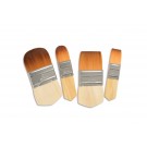Synthetic Red Sable Paddle Handle Brush