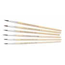 Round Camel Hair Artist Brushes