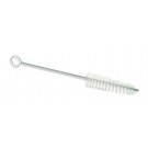 Tapered Stiff White Nylon Bristle Tube or Spout Brush