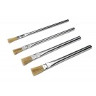 White Bristle Acid Brushes Sizes: 0,1,2,3