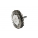 Tempered Hi-Carbon Radial End Brush