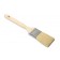 01160 - 2" White Flat Sash Brush