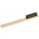 04016 - Stiff Grey Flat Style Cleaning Toothbrush