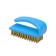 Item# 04882  Brass Wire  3 - Finger Nail Brush