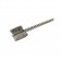 06147 - 1/2" Diameter SS Butterfly Side Action Brush