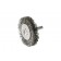 Tempered Hi-Carbon Radial End Brush